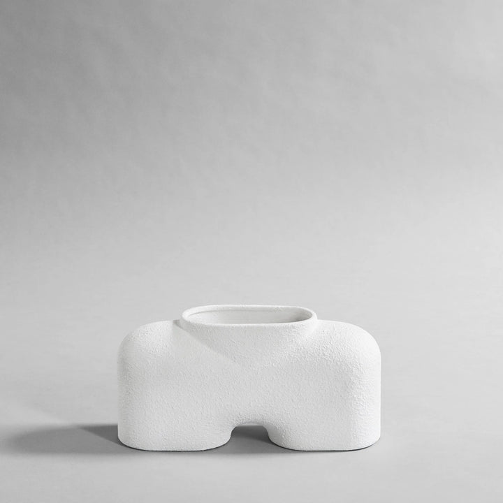Cobra Vase Fat - 101 Copenhagen Vases - Bubble White - HORNE