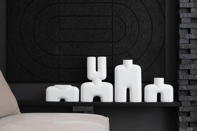 Cobra Vase Fat - 101 Copenhagen Vases - Bubble White - HORNE