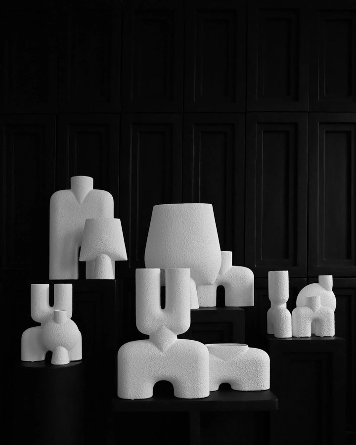 Cobra Vase Fat - 101 Copenhagen Vases - Black - HORNE