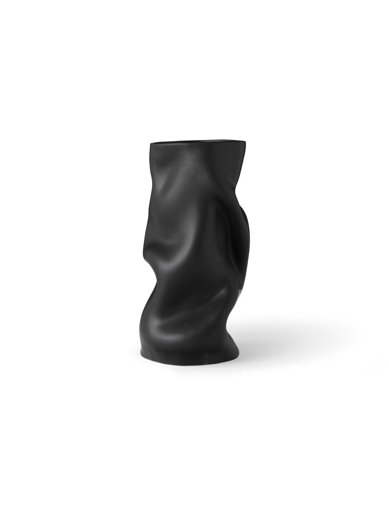 Collapse Vase - Audo Copenhagen - Vases - Small - Black - HORNE