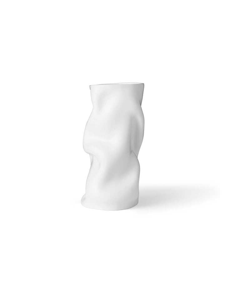 Collapse Vase - Audo Copenhagen Vases - Large - White - HORNE