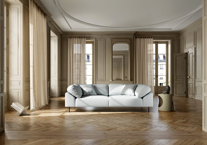 Collar Ottoman in a styled interior - Woud