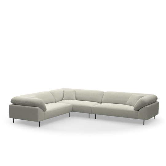 Collar Sectional 7 - Nevotex Barnum 24 - Woud Sofas - Nevotex Barnum - 24 Lana - HORNE