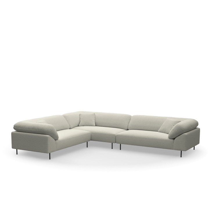 Collar Sectional 7 - Nevotex Barnum 24 - Woud Sofas - Nevotex Barnum - 24 Lana - HORNE