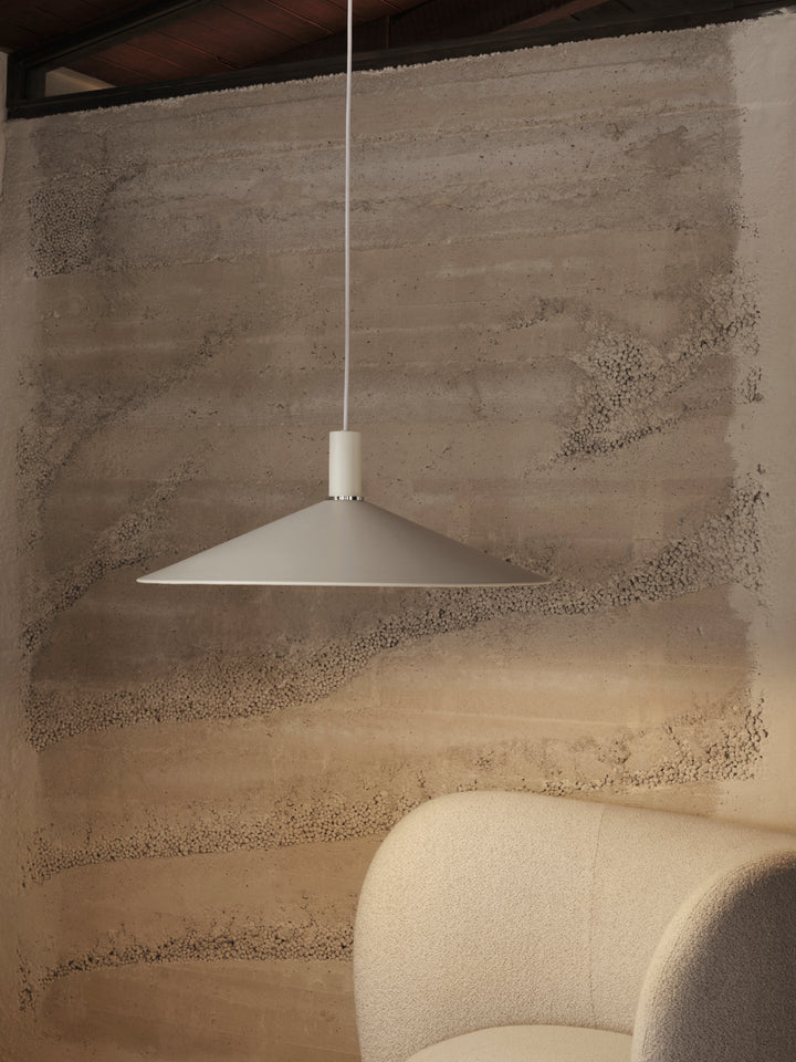 Collect Lighting - Angle Shade - Ferm Living - Pendants - White - HORNE