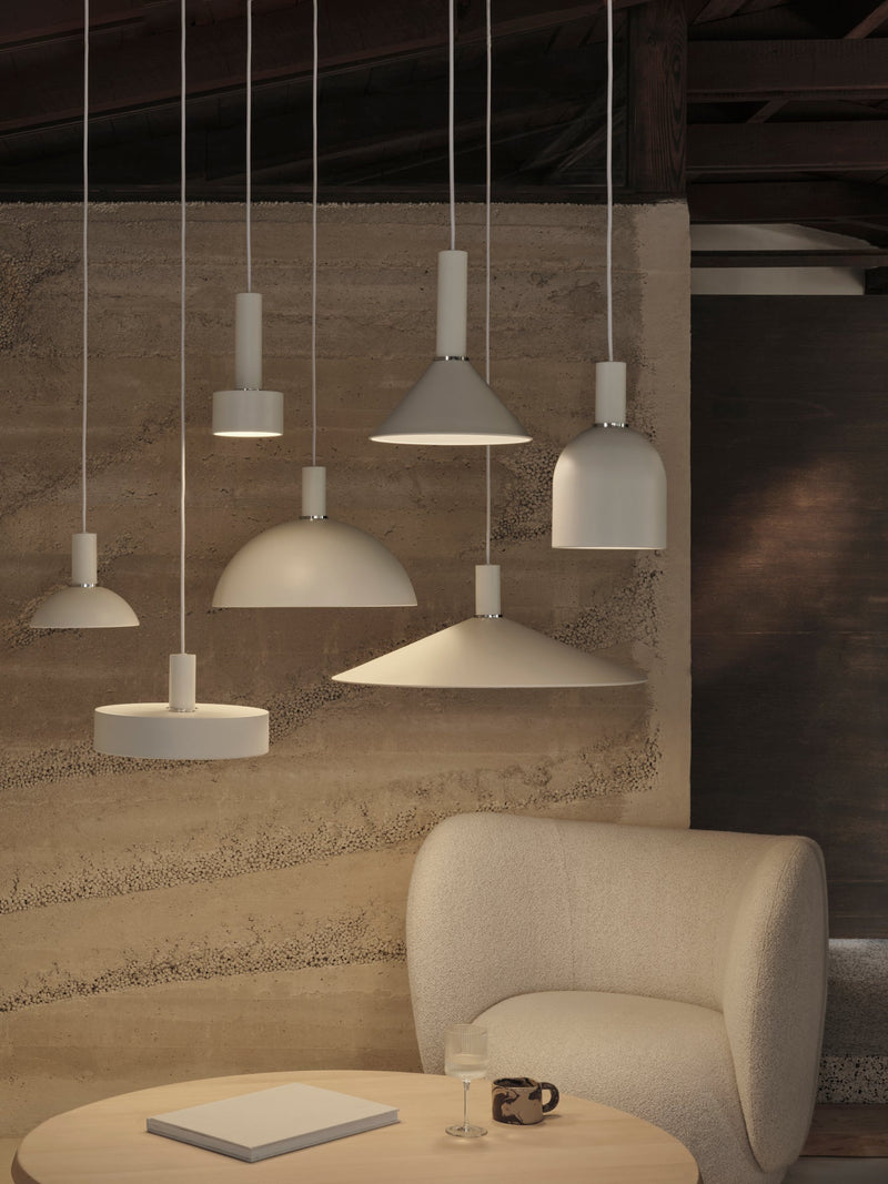 Collect Lighting - Dome Shade - Ferm Living - Pendants - Black - HORNE