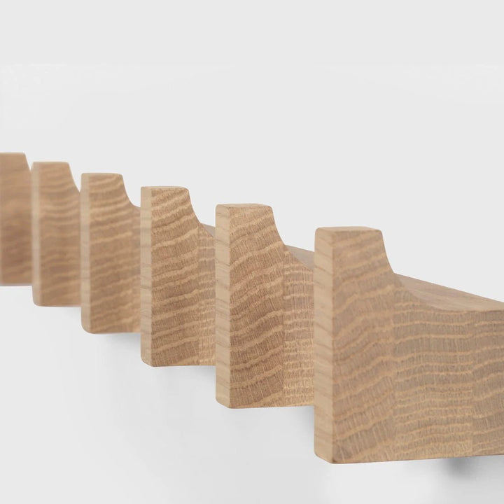 Column Coat Rack L - Kristina Dam Coat + Key Racks - Light Oiled Oak - HORNE