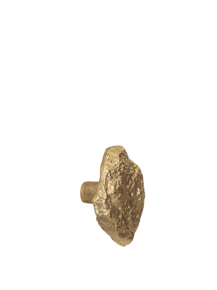 Comber Rock Hook - Ferm Living Hangers & Hooks - Small - Blackened Aluminum - HORNE