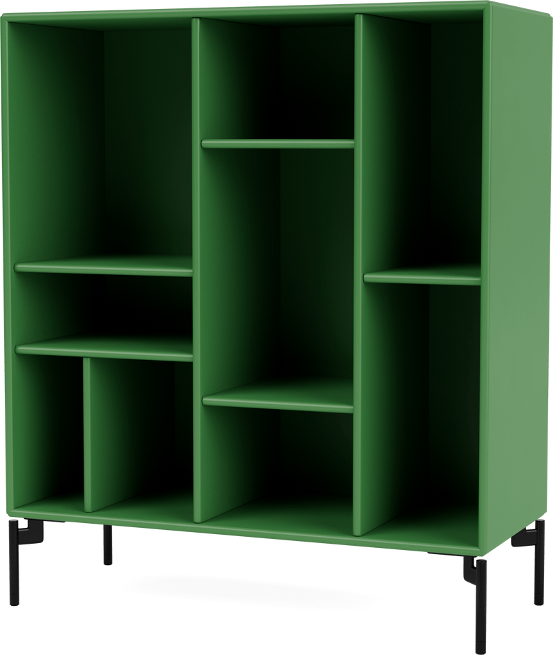 Compile Decorative Shelf - With Legs - Montana - Shelving - Anthracite - Matte Chrome - HORNE