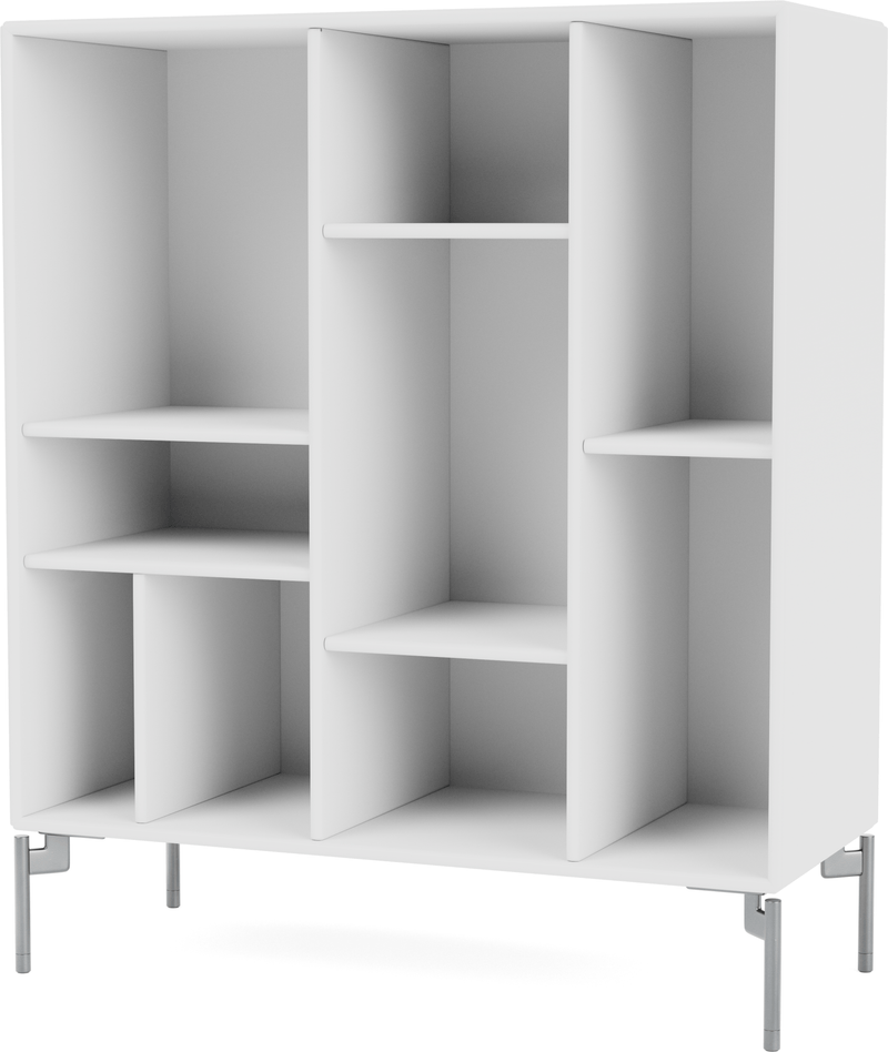 Compile Decorative Shelf - With Legs - Montana - Shelving - Anthracite - Matte Chrome - HORNE