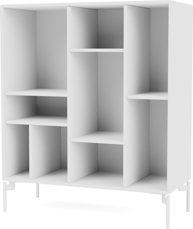 Compile Decorative Shelf - With Legs - Montana - Shelving - Anthracite - Matte Chrome - HORNE