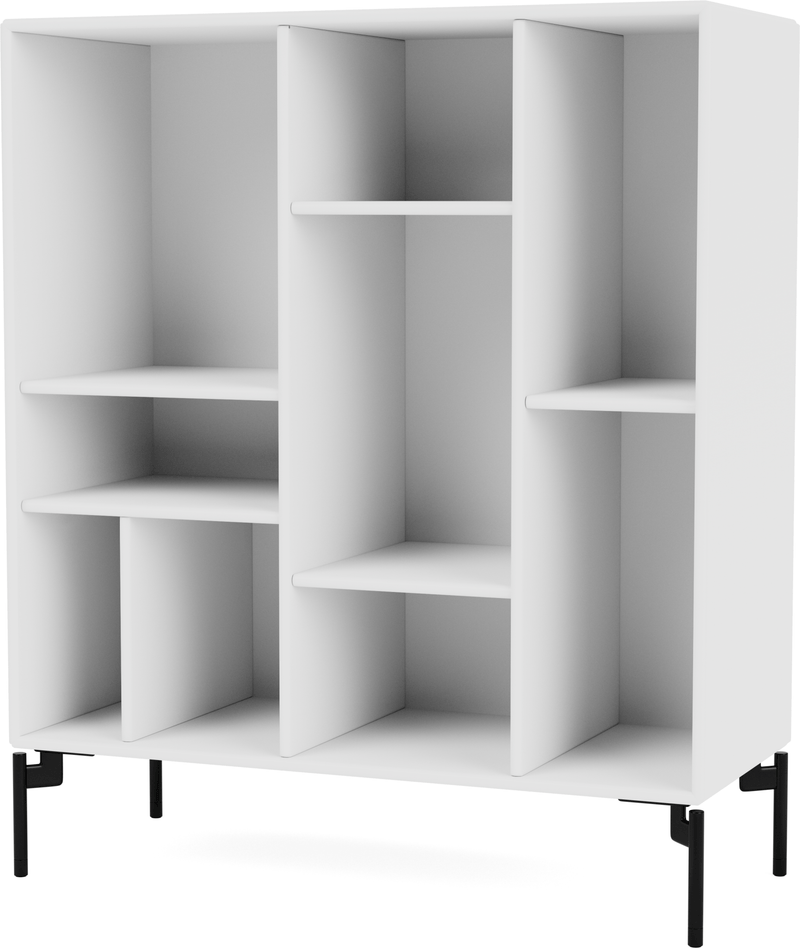 Compile Decorative Shelf - With Legs - Montana - Shelving - Anthracite - Matte Chrome - HORNE