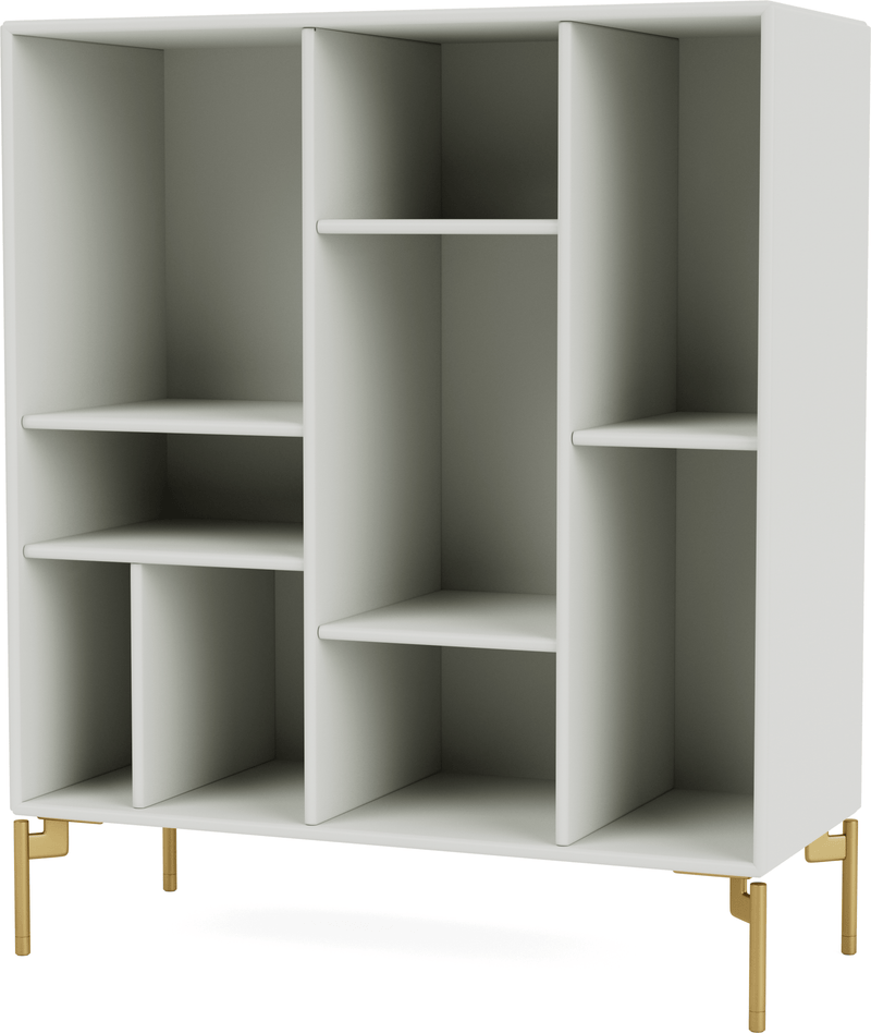 Compile Decorative Shelf - With Legs - Montana - Shelving - Anthracite - Matte Chrome - HORNE