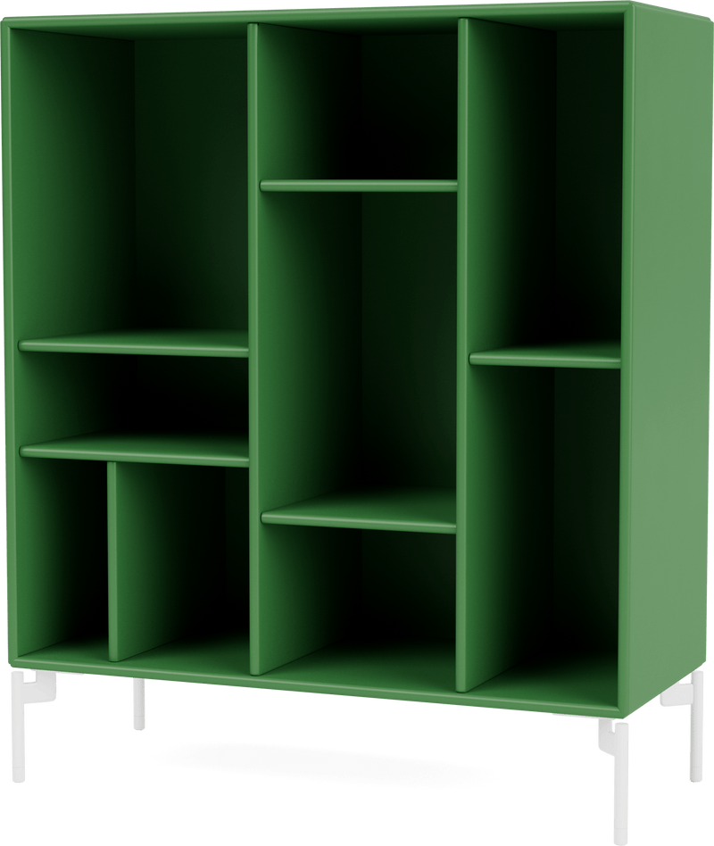 Compile Decorative Shelf - With Legs - Montana - Shelving - Anthracite - Matte Chrome - HORNE