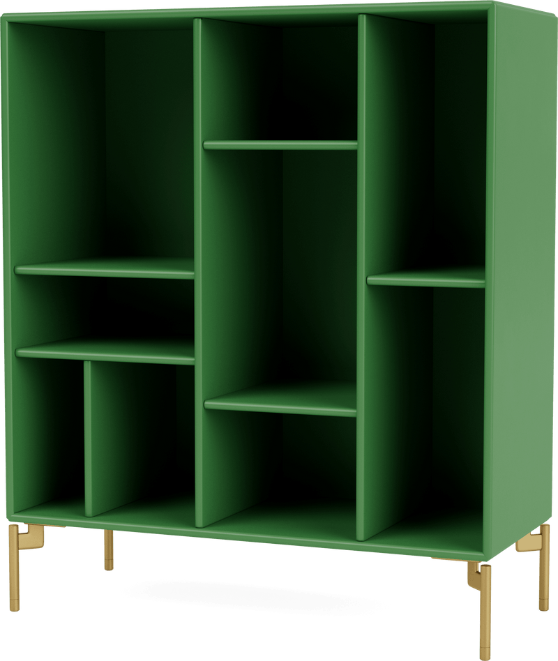 Compile Decorative Shelf - With Legs - Montana - Shelving - Anthracite - Matte Chrome - HORNE
