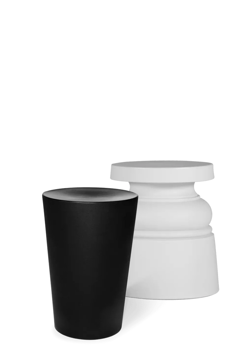 Container Stool - Moooi Stools + Benches + Ottomans - Stool - Black - HORNE
