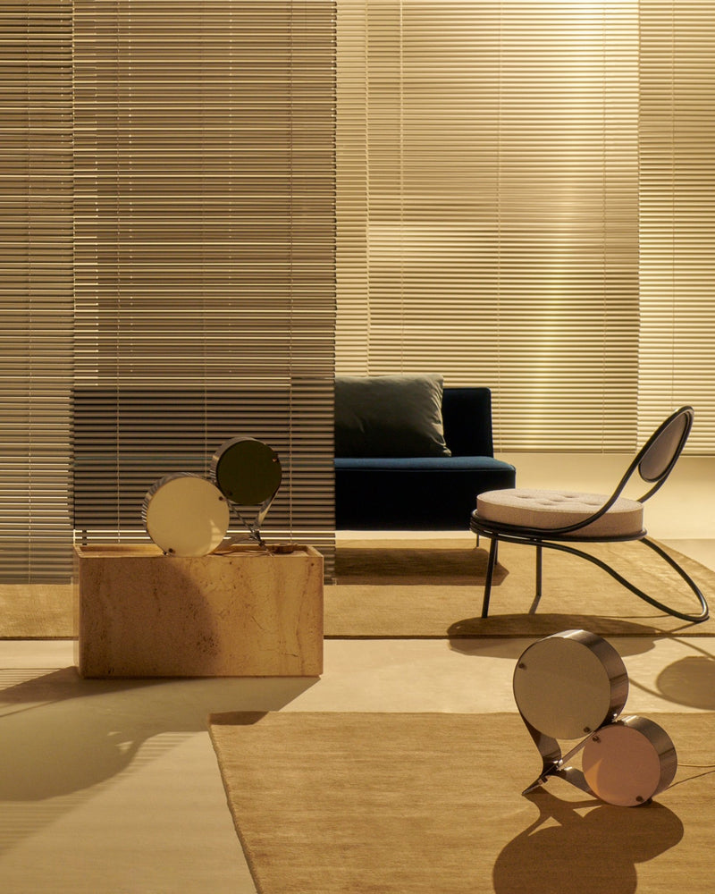 Coppia Table Lamp - Gubi - Table + Task - Ivory & Olive - HORNE