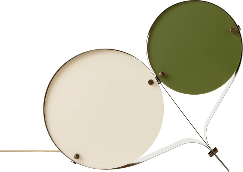 Coppia Table Lamp - Gubi - Table + Task - Ivory & Olive - HORNE