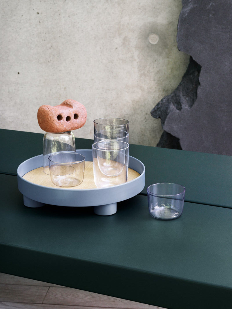 Corky Glasses - Set of 4 - Muuto Glassware - Clear - Low - HORNE