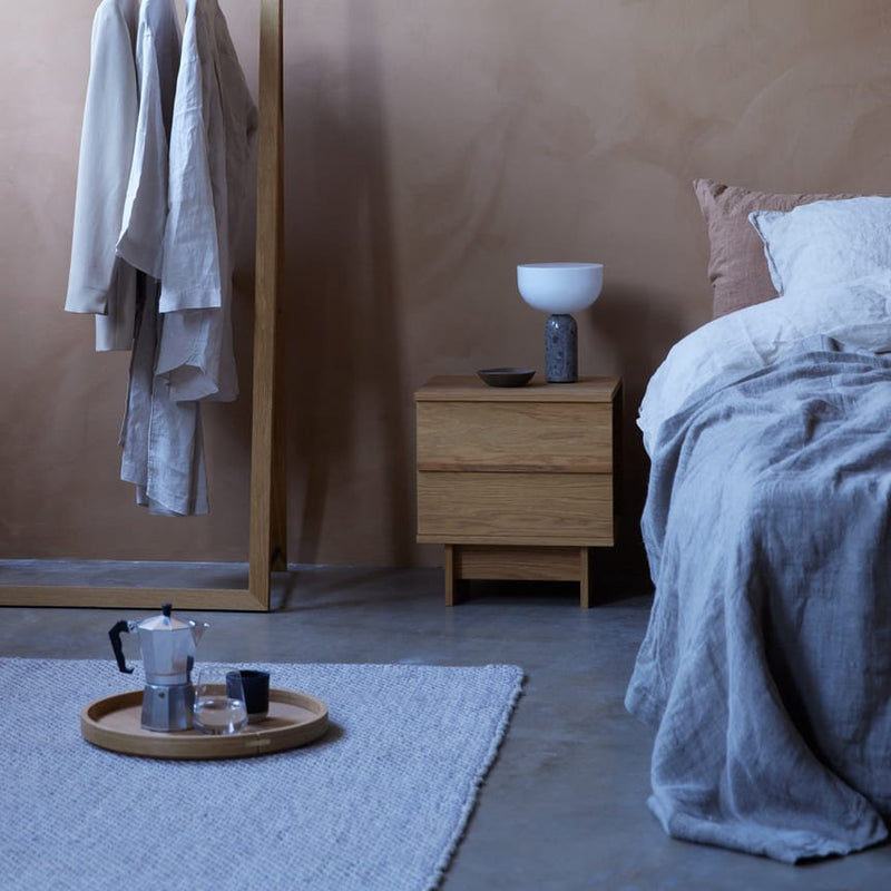 Correlation Bench - Small - Oak Lacquered - by We Do Wood