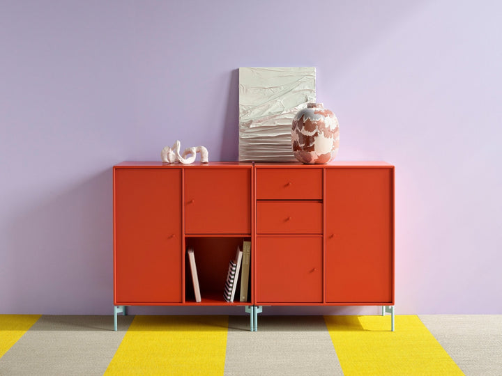 Couple Sideboard - Wall Mounted - Montana - Shelving - Vanilla - HORNE