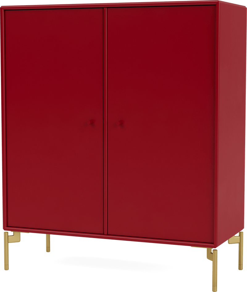 Cover Cabinet - With Legs - Montana - Shelving - Turmeric - Matte Chrome - HORNE