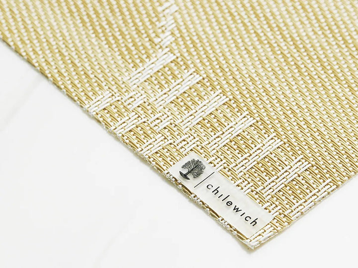 Coverlet Rectangle Placemat - Set of 4 - Chilewich - Kitchen + Table Linens - Wheat - HORNE