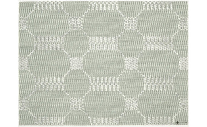 Coverlet Rectangle Placemat - Set of 4 - Chilewich - Kitchen + Table Linens - Abalone - HORNE