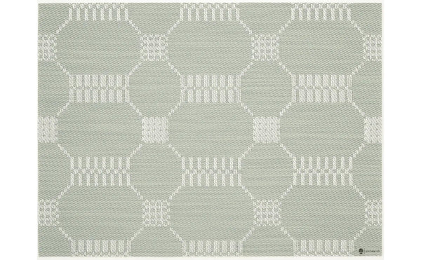 Coverlet Rectangle Placemat - Set of 4 - Chilewich - Kitchen + Table Linens - Abalone - HORNE