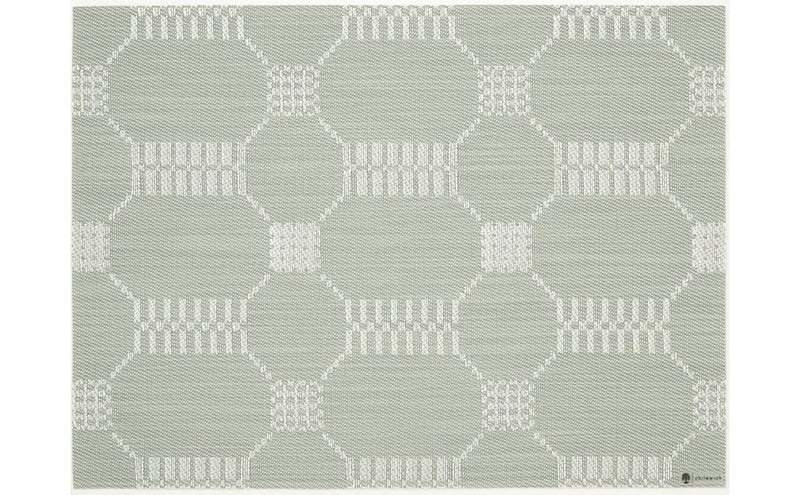 Coverlet Rectangle Placemat - Set of 4 - Chilewich - Kitchen + Table Linens - Abalone - HORNE