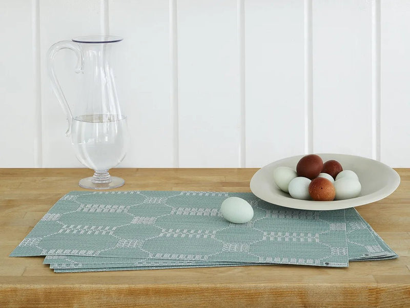 Coverlet Rectangle Placemat - Set of 4 - Chilewich - Kitchen + Table Linens - Abalone - HORNE