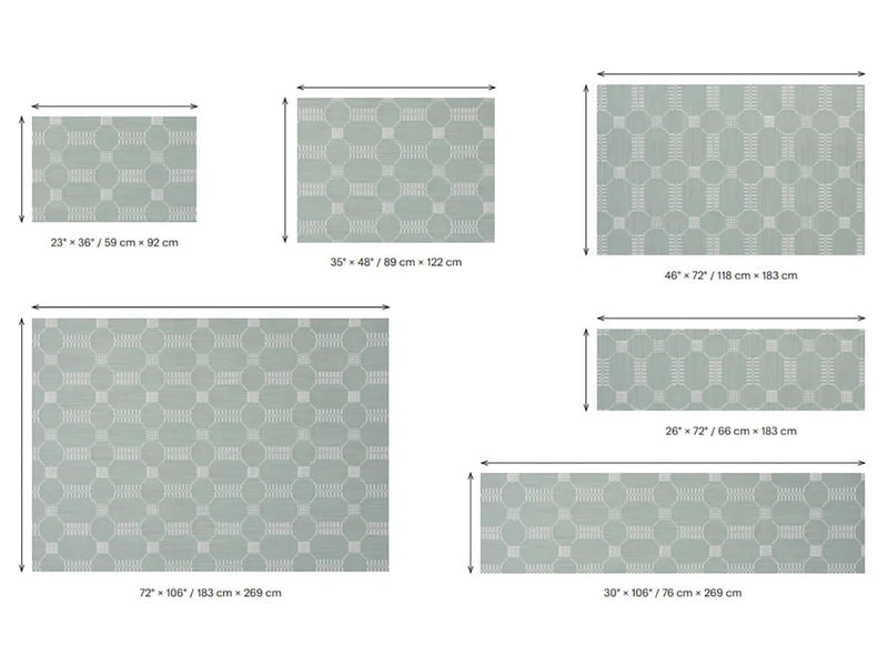 Coverlet Rug - Chilewich - Rugs - Small - 23