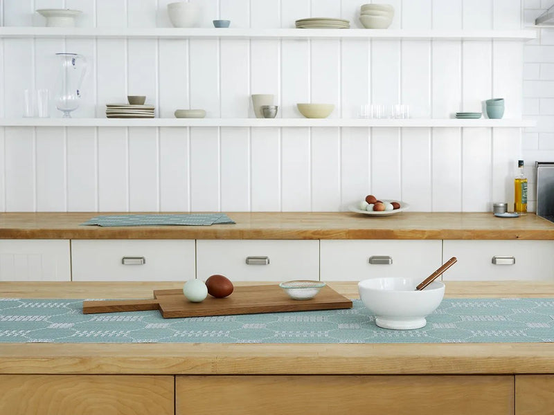 Coverlet Table Runner - Chilewich - Kitchen + Table Linens - Abalone - HORNE