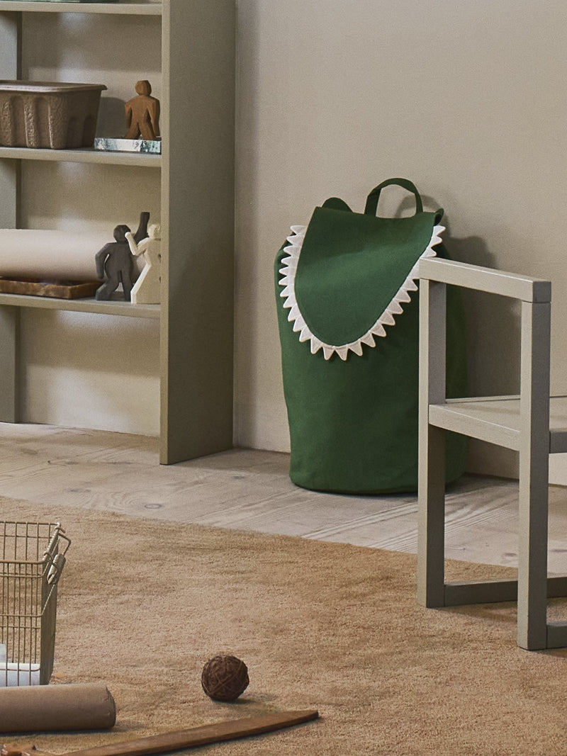 Crocodile Storage - Ferm Living - Storage + Organization - Artichoke Green - HORNE