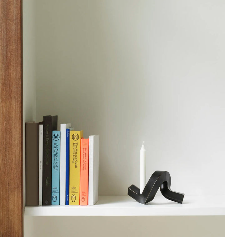 Crooked Candle Holder - Normann Copenhagen Candleholders - Crooked Candlestick Two Bronze - HORNE