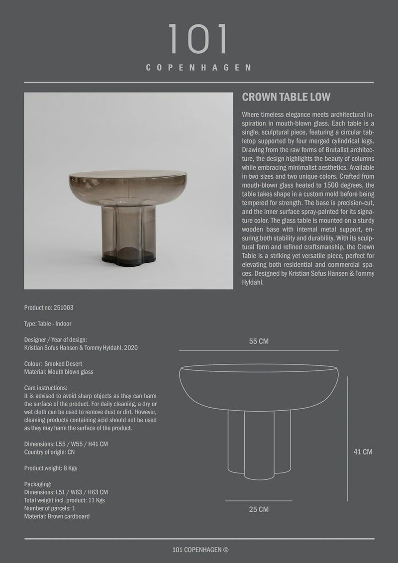 Crown Table - 101Copenhagen - Tables - Tall - Coffee - HORNE