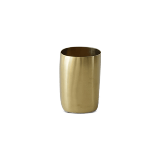 Cuadrado Cup In Brushed Brass - Tina Frey Serveware - Brushed Brass - HORNE