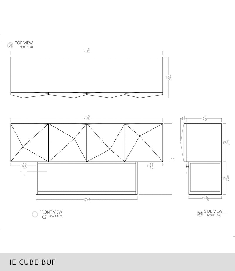Cube Buffet - Urbia Dressers - HORNE