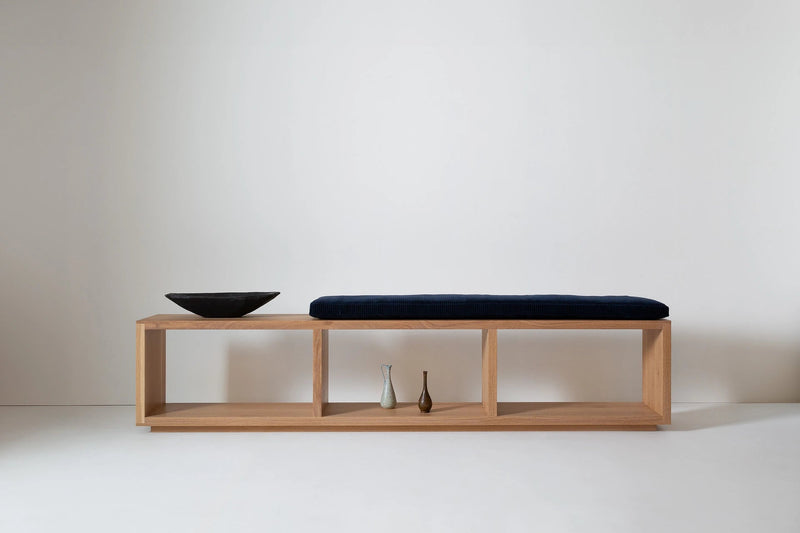 Cube + Void Case Bench - Kalon Studios Stools + Benches + Ottomans - Medium 92