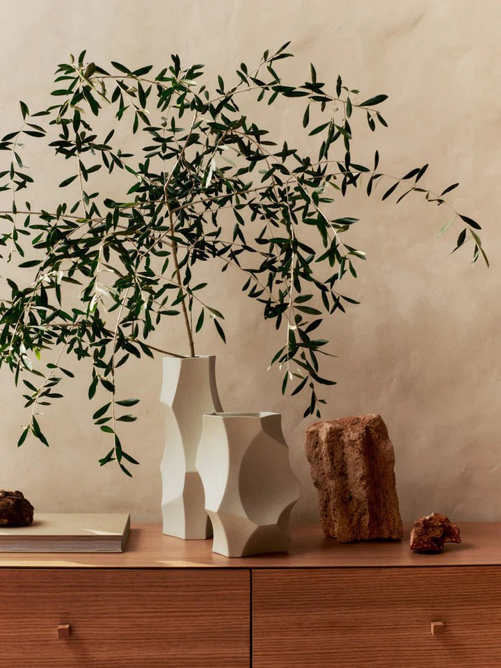 Cueva Vase - Ferm Living Vases - Large - Off - White - HORNE