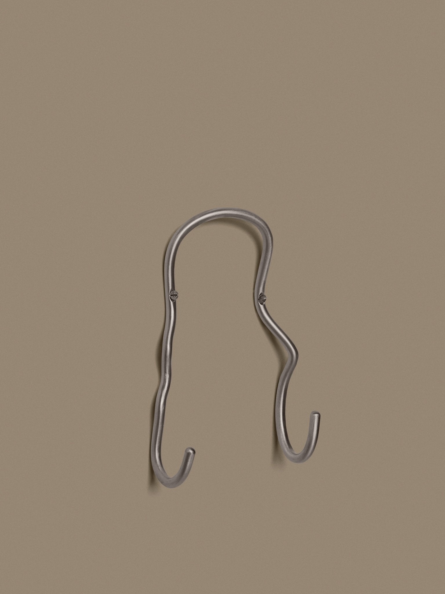 Curvature Double Hook - Stainless Steel - Ferm Living