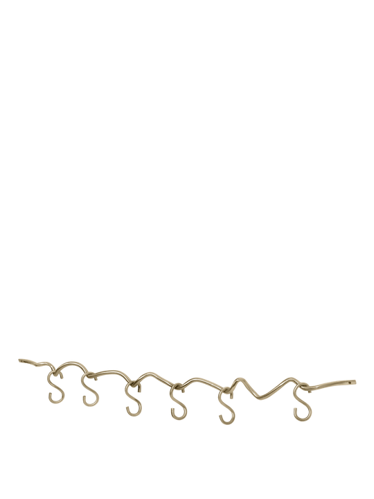 Curvature Hanging Rail - Brass - Ferm Living