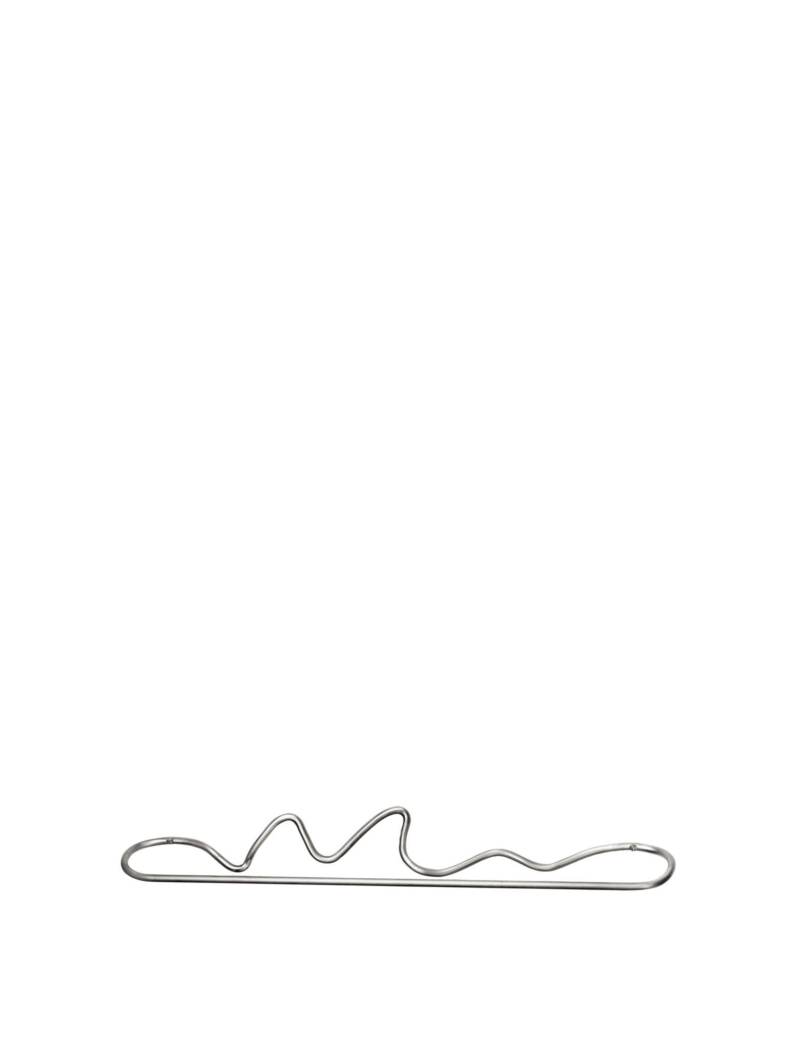 Curvature Towel Hanger - Stainless Steel - Ferm Living