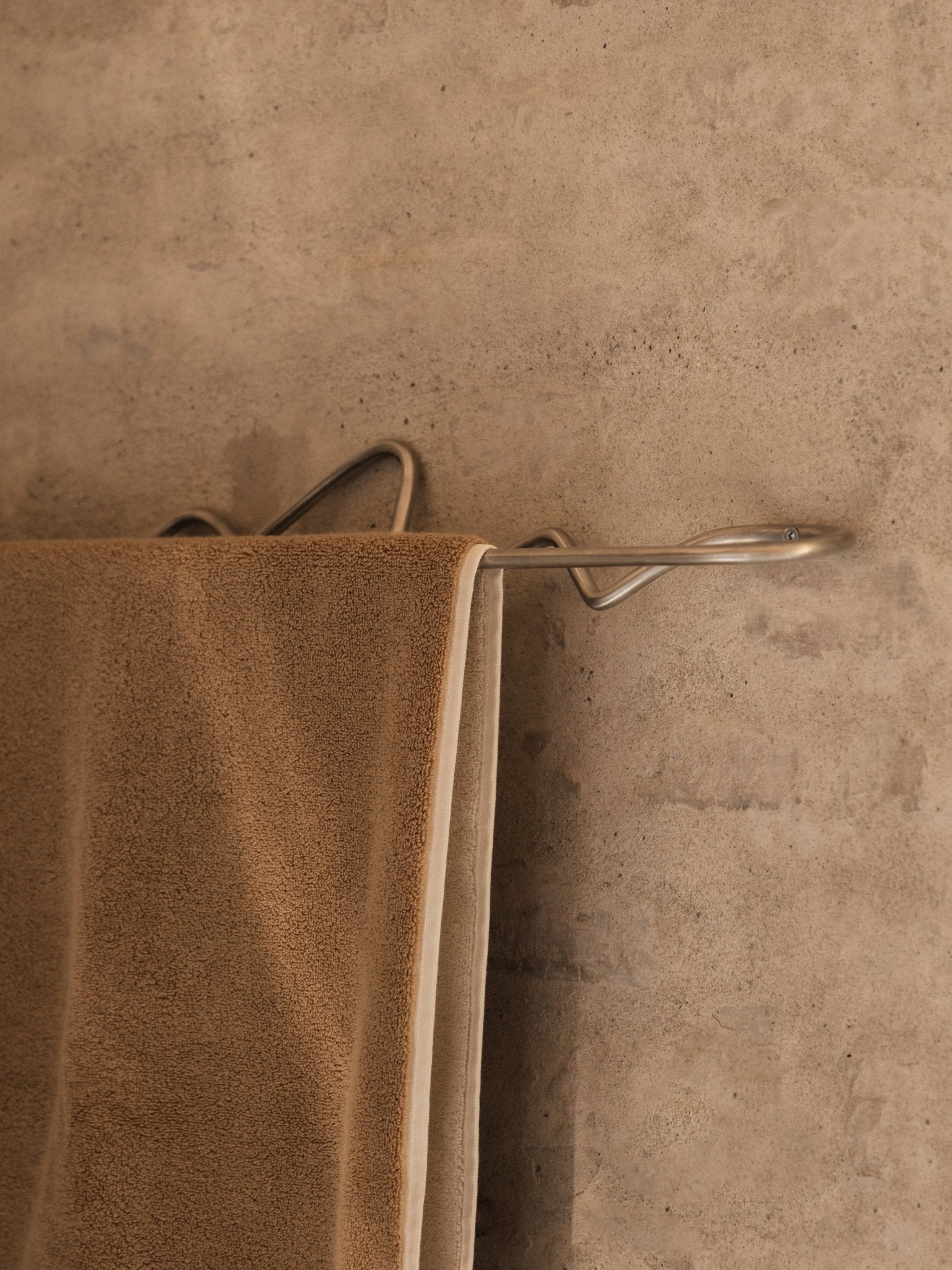 Curvature Towel Hanger - Stainless Steel - Ferm Living
