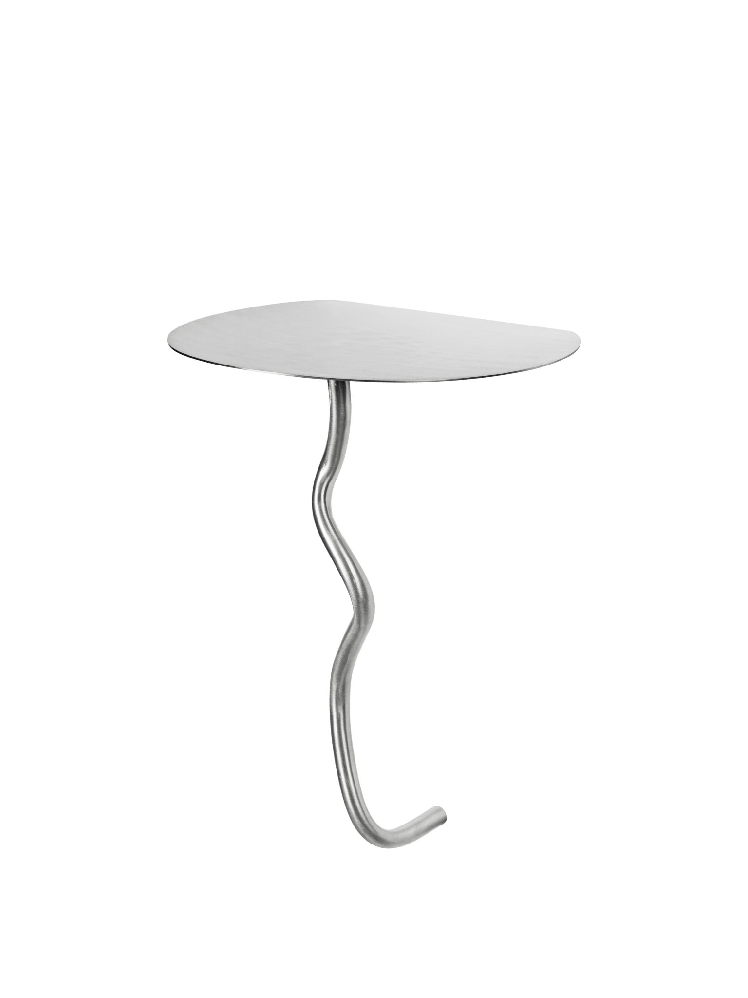 Curvature Wall Table - Stainless Steel - Ferm Living