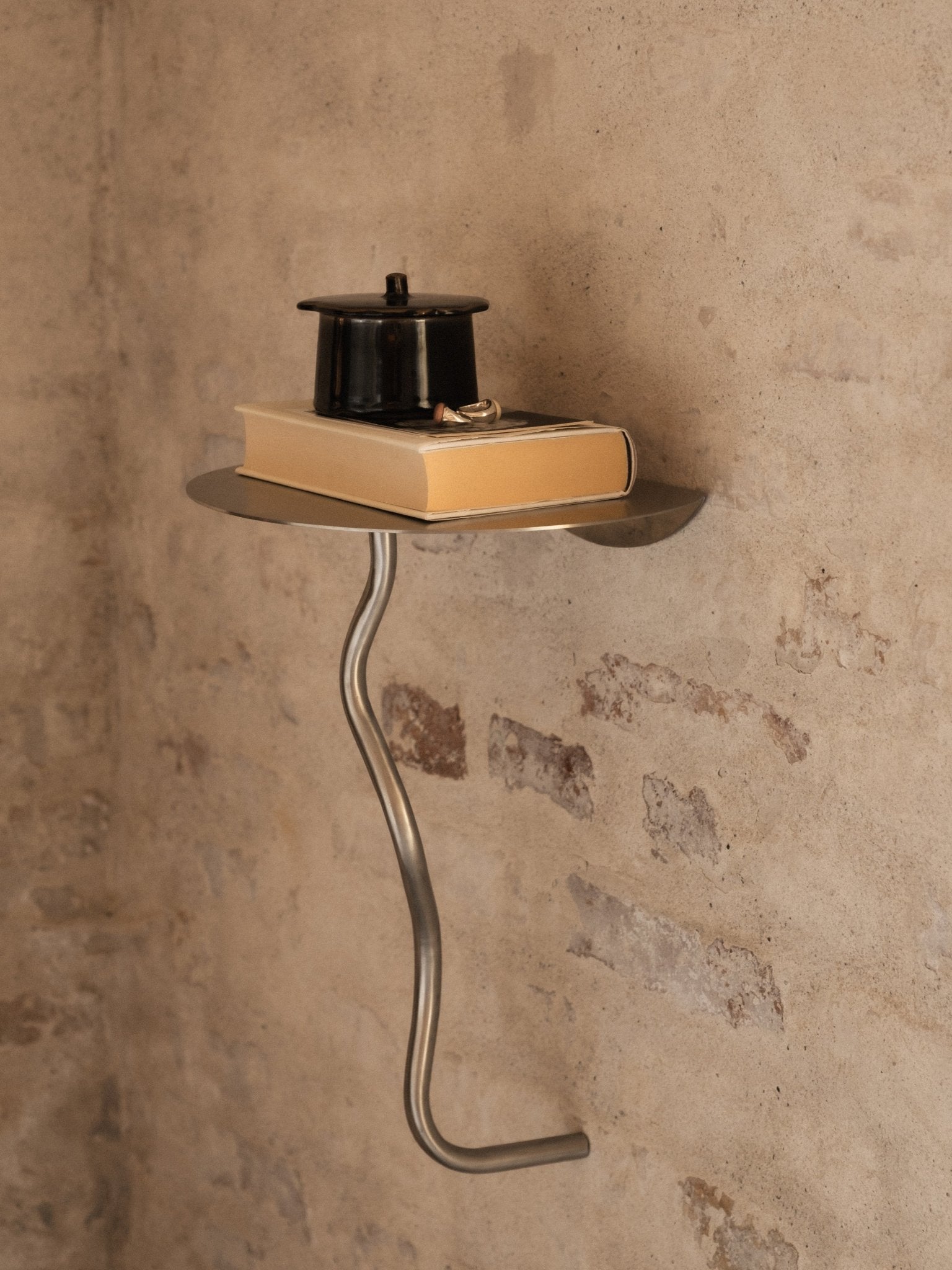 Curvature Wall Table - Stainless Steel - Ferm Living
