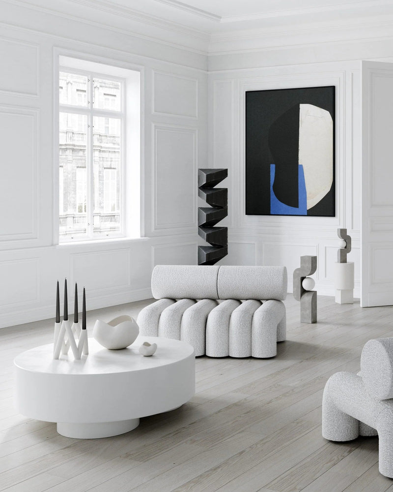 Curve Bowl - 101 Copenhagen Serveware - Big - Bone White - HORNE