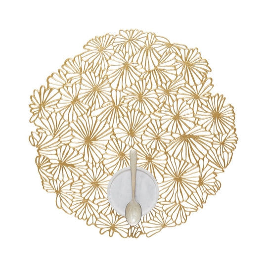 Daisy Placemat in Gilded