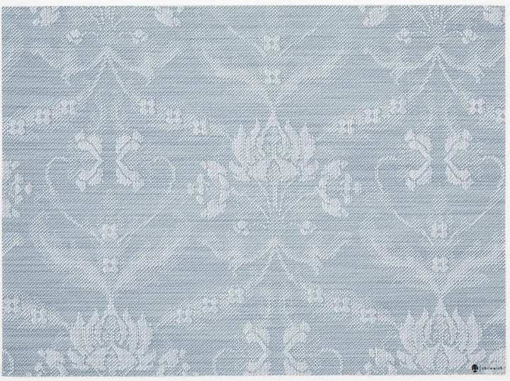 Damask Rectangular Placemat - Set of 4 - Chilewich - Kitchen + Table Linens - Sea - HORNE