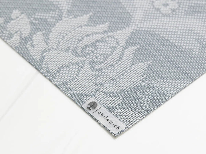 Damask Rectangular Placemat - Set of 4 - Chilewich - Kitchen + Table Linens - Sea - HORNE
